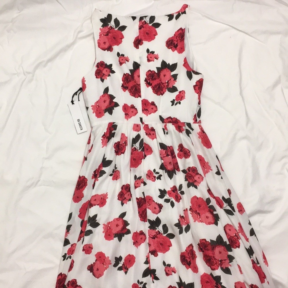 White Floral Dress